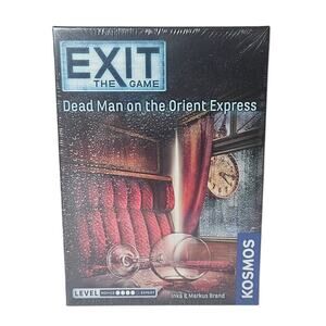 New EXIT The Game: Dead Man on the Orient Express escape room style board game